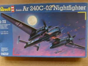 REVELL 1/72 04310 ARADO Ar 240C-02 NIGHTFIGHTER